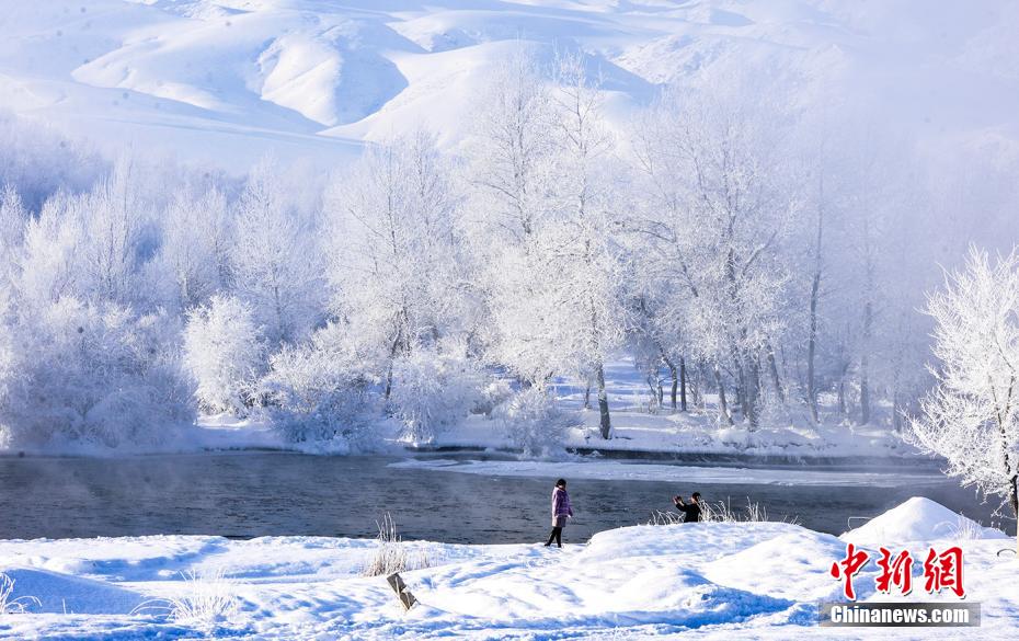 Galeria: paisagem invernal do condado de Nilka, Xinjiang