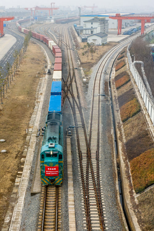 Nanjing: número de viagens de Trens de Carga China-Europa ultrapassa 30,000