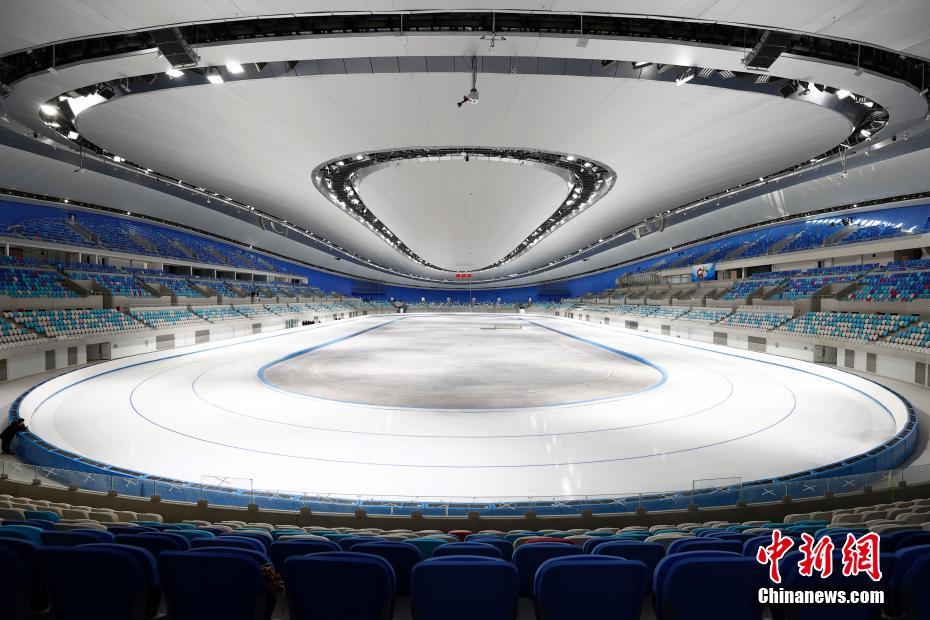 Olimpíadas de Inverno 2022: Oval de Patinação a postos para realização de testes