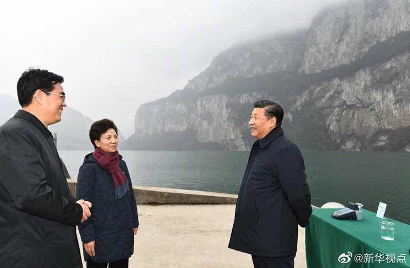 Xi inspeciona Guizhou antes do Ano Novo Chinês