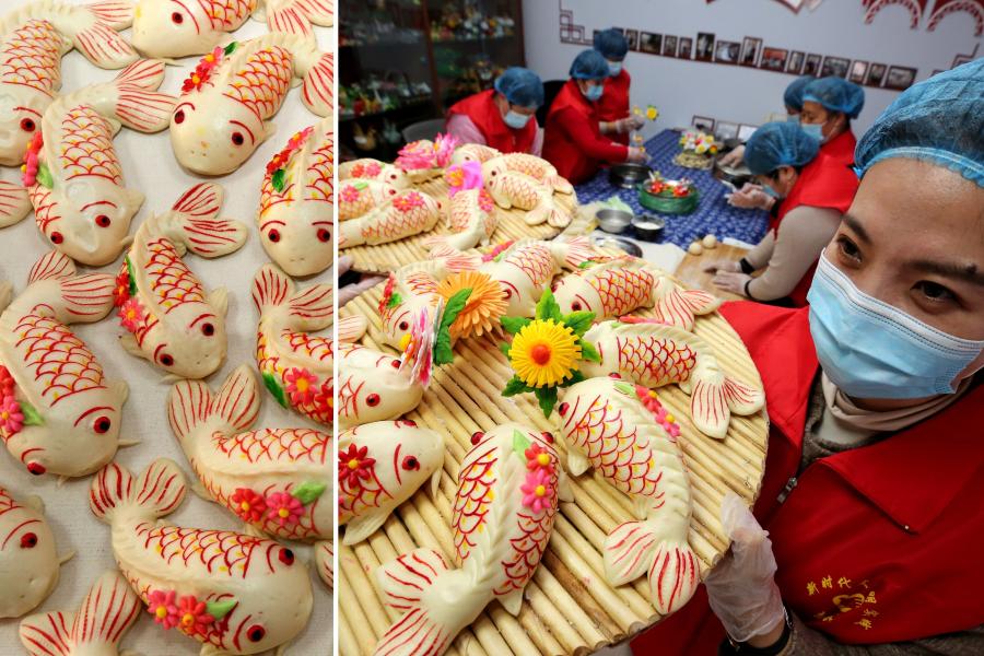 Chineses fazem uma grande variedade de aperitivos durante o Ano Novo Lunar