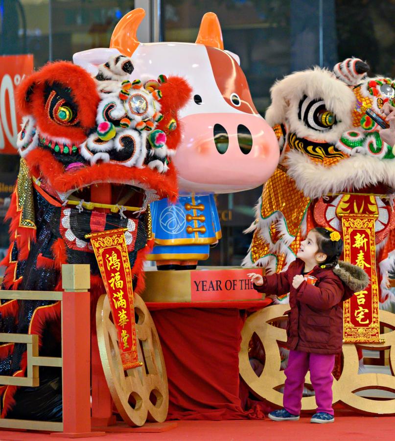 Pessoas ao redor do mundo participam das celebrações do Ano Novo Chinês