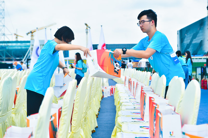 Número de voluntários registrados da Universíada de Verão de Chengdu 2021 ultrapassa 690.000