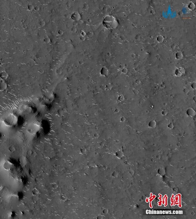 Imagens de alta definição de Marte capturadas por Tianwan-1 são divulgadas