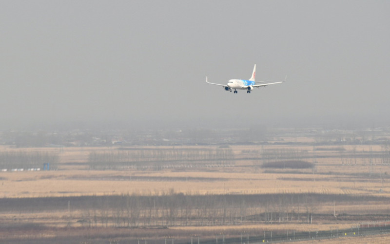 Avião de “Beijing 2022” chega a Changchun
