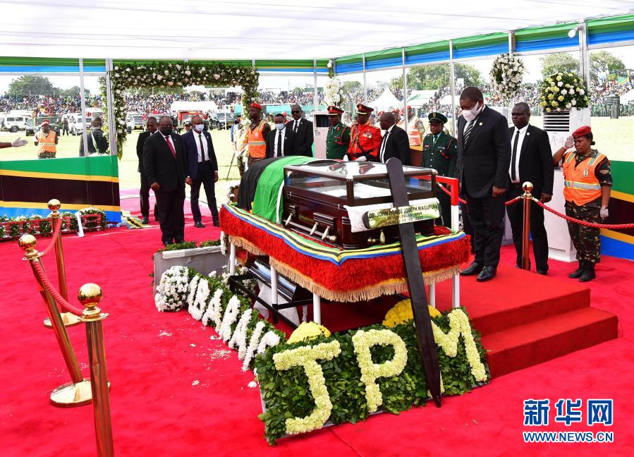 Tanzânia realiza funeral oficial do falecido presidente Magufuli