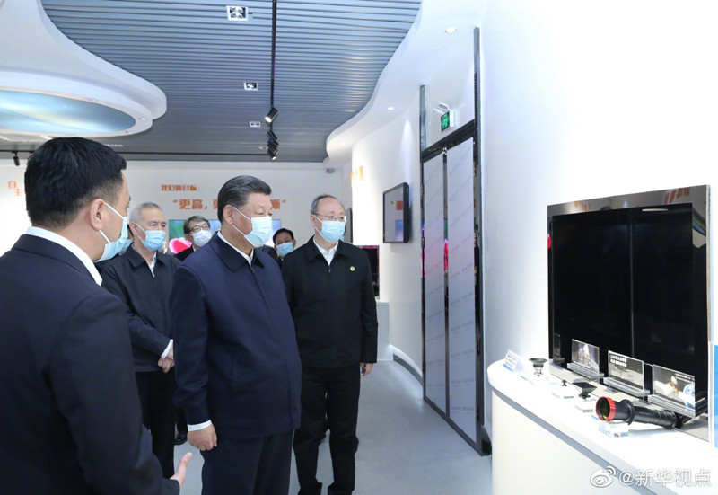 Xi inspeciona Fuzhou, leste da China