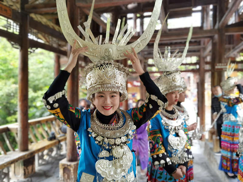 Galeria: trajes tradicionais da etnia Miao
