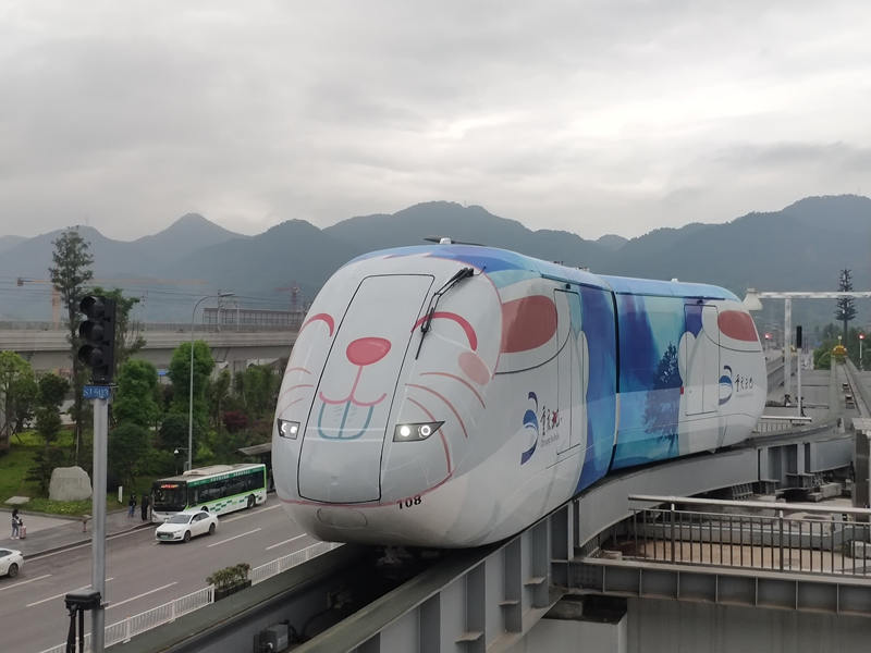 Chongqing: Linha “Yunba” de transporte ferroviário não tripulado entra em operação