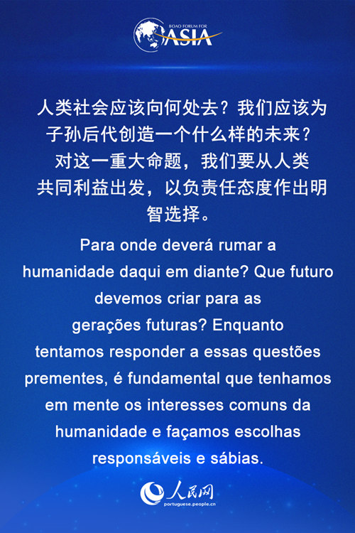 Xi fez discurso para a cerimônia de abertura da Conferência Anual 2021 do Fórum de Boao para a Ásia 