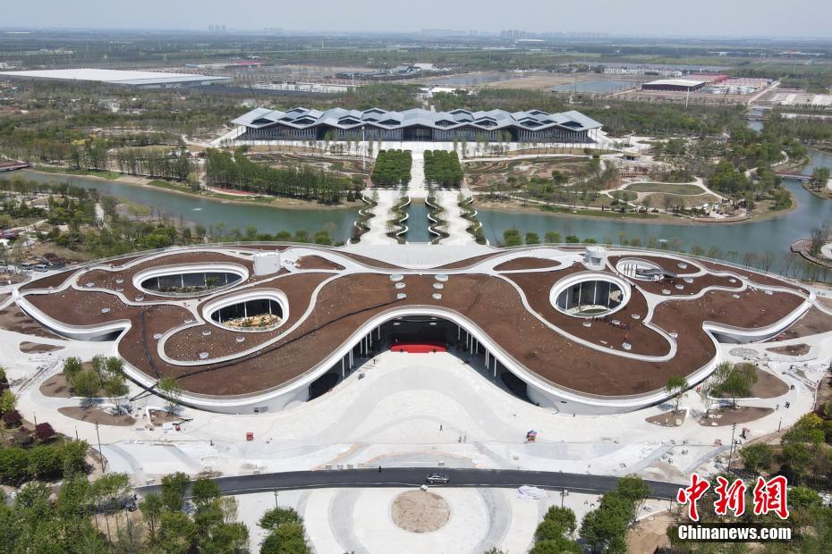 Construção da 10ª China Flower Expo entra na fase final