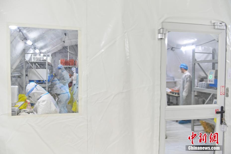 Guangzhou inaugura laboratório insuflável