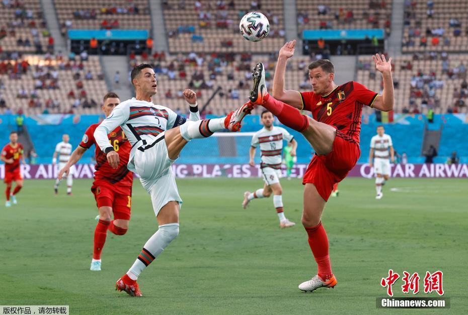 Portugal derrotado pela Bélgica nas quartas de final da Copa da Europa 2020