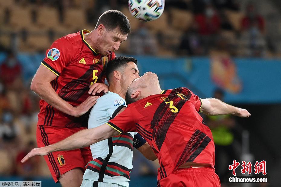 Portugal derrotado pela Bélgica nas quartas de final da Copa da Europa 2020
