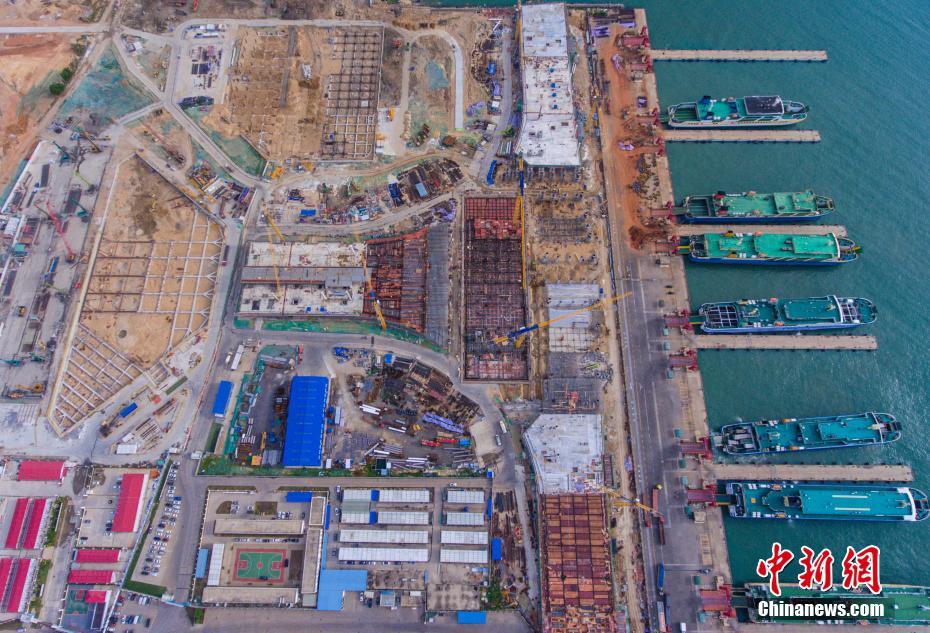 Novo Porto de Haikou avança com projeto do Centro de Transporte de Passageiros