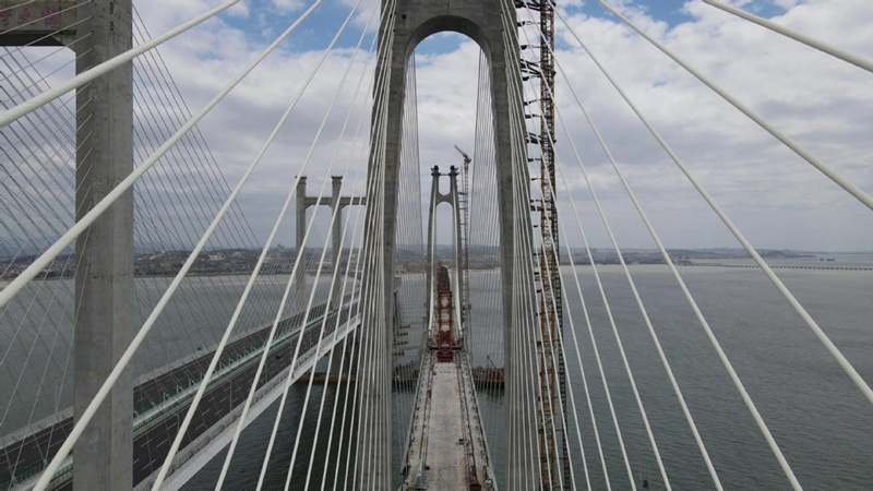 Ponte transfronteiriça é selada em Fujian