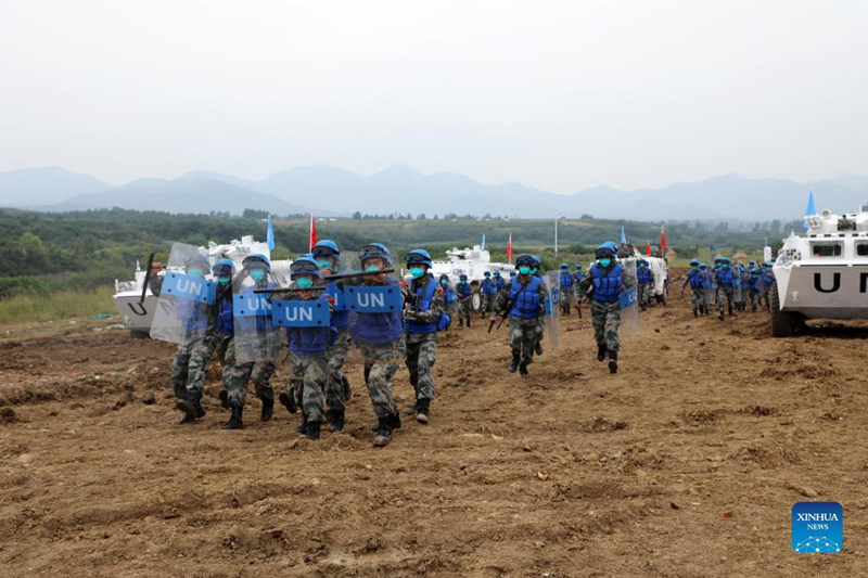 China realiza exercícios internacionais de manutenção da paz
