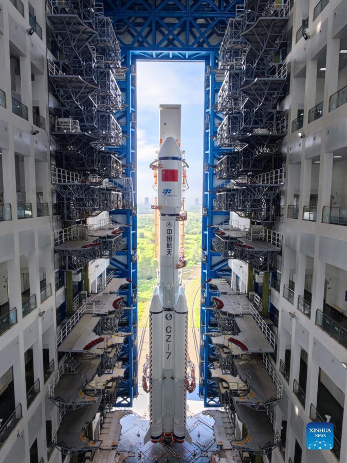 China se prepara para lançar espaçonave de carga Tianzhou-3