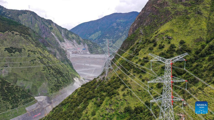 Mega usina hidrelétrica de maior altitude da China entra em operação