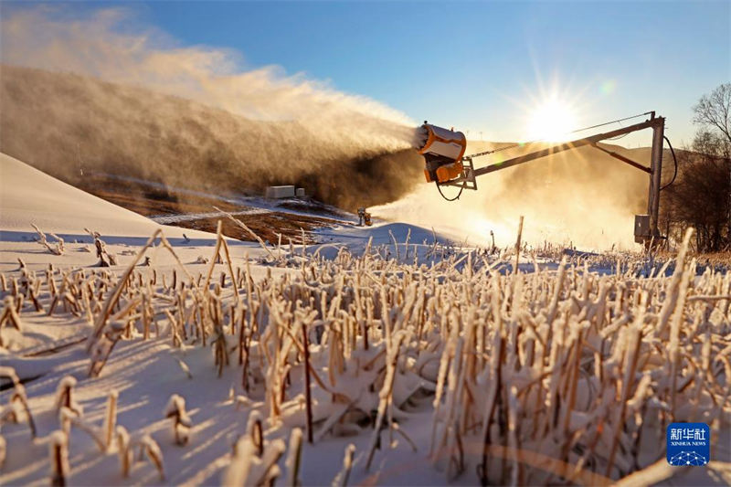 Beijing 2022: locais de competição em Chongli se ocupam com produção de neve  