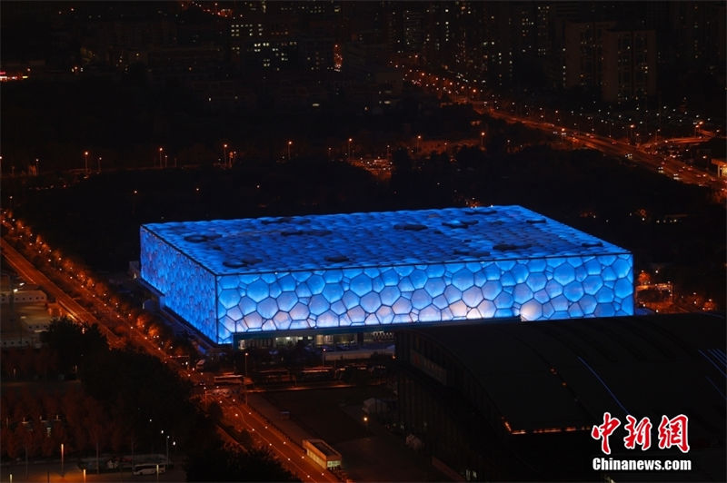 Beijing 2022: locais simbólicos das Olimpíadas são iluminados coletivamente pela primeira vez