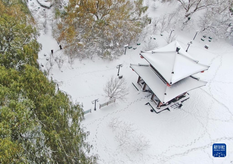 Shenyang com queda de neve mais forte desde 1905
