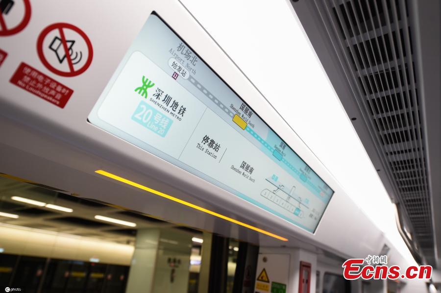 Shenzhen: primeira linha de metro não tripulada entra em operação experimental