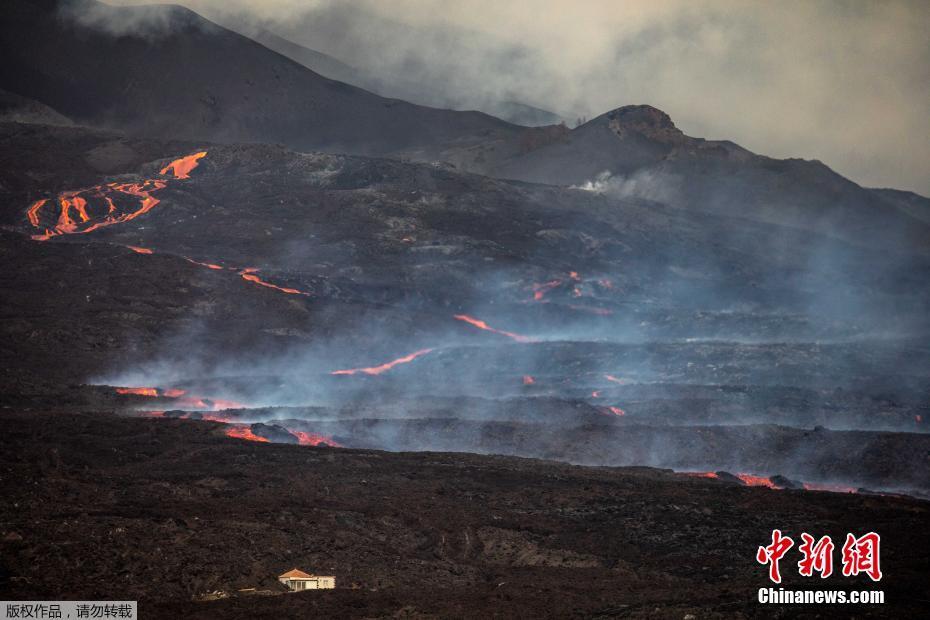 Espanha: vulcão deixa Ilha de La Palma irreconhecível