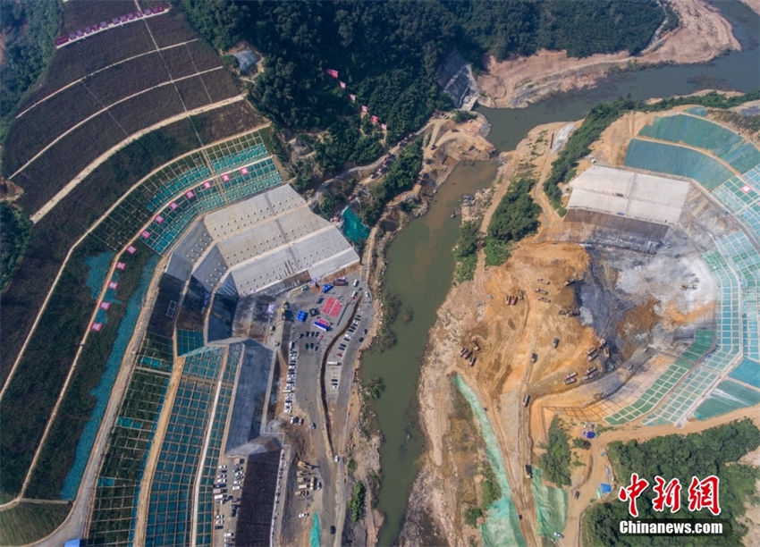 Hainan: projeto de barragem hidrelétrica Maiwan entra na fase principal