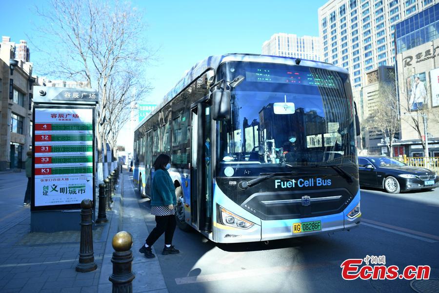 Zhangjiakou: mais de 600 veículos movidos a hidrogênio servem aos Jogos Olímpicos de Inverno de Beijing 2022