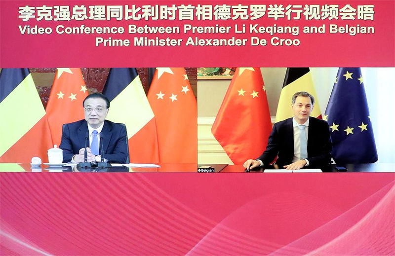 China e Bélgica se comprometem a promover cooperação