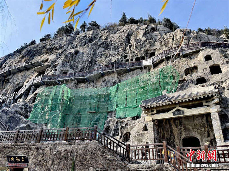 Iniciado projeto de restauro do Templo Fengxian, nas Grutas de Longmen  