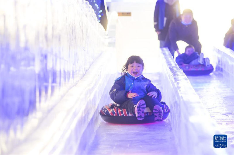 8º Festival Nacional do Gelo e da Neve é inaugurdo em Wuhan