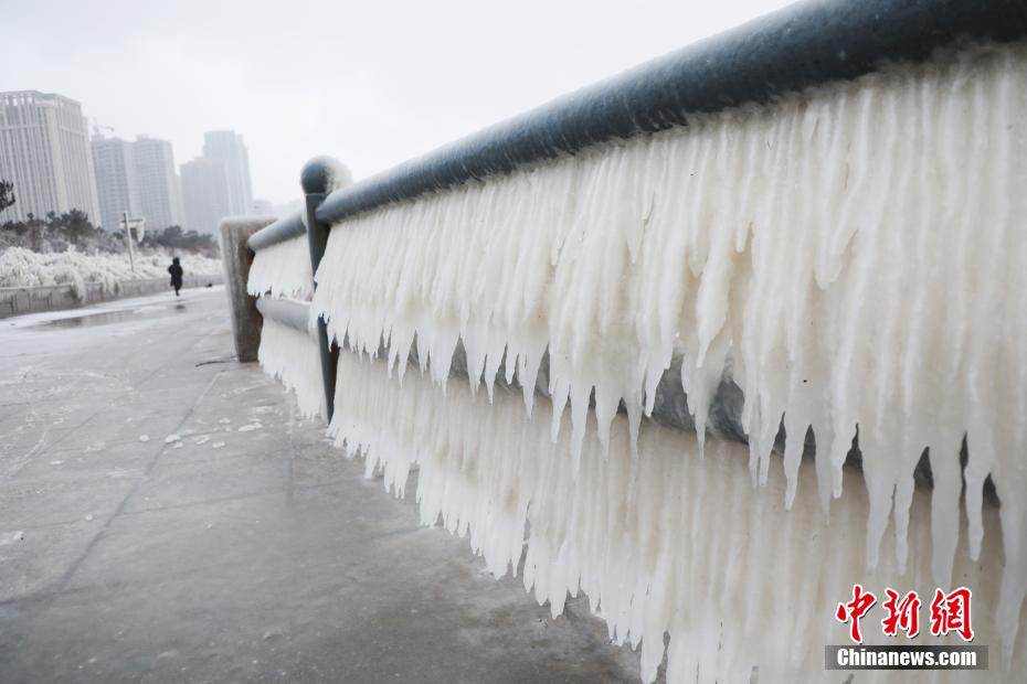 Galeria: paisagens de gelo no leste da China