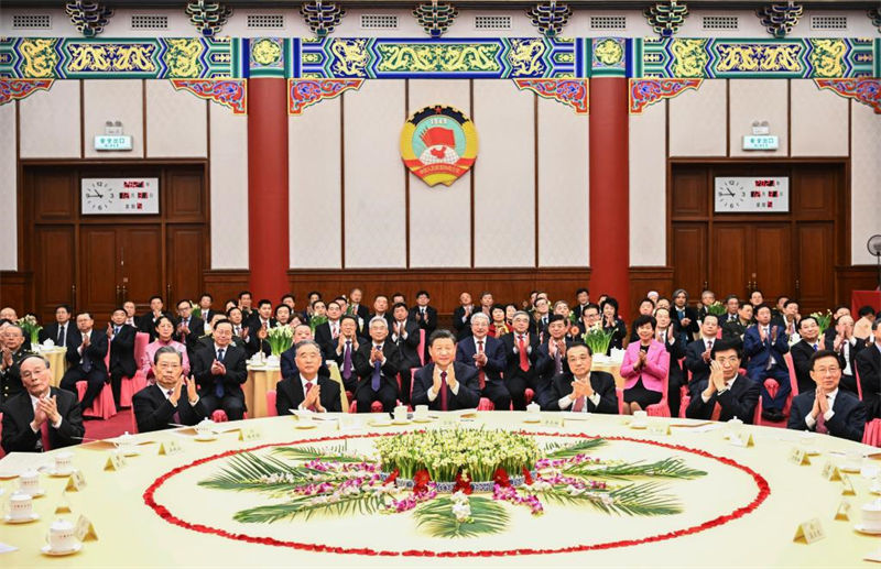 Xi Jinping discursa na reunião de Ano Novo de 2022 do mais alto órgão consultivo político da China