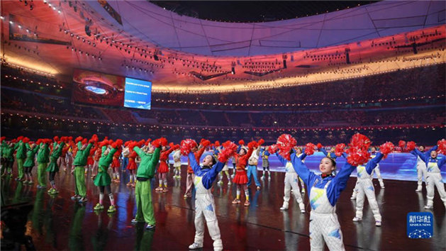 Realizado ensaio da cerimônia de abertura da Olimpíada de Beijing 2022