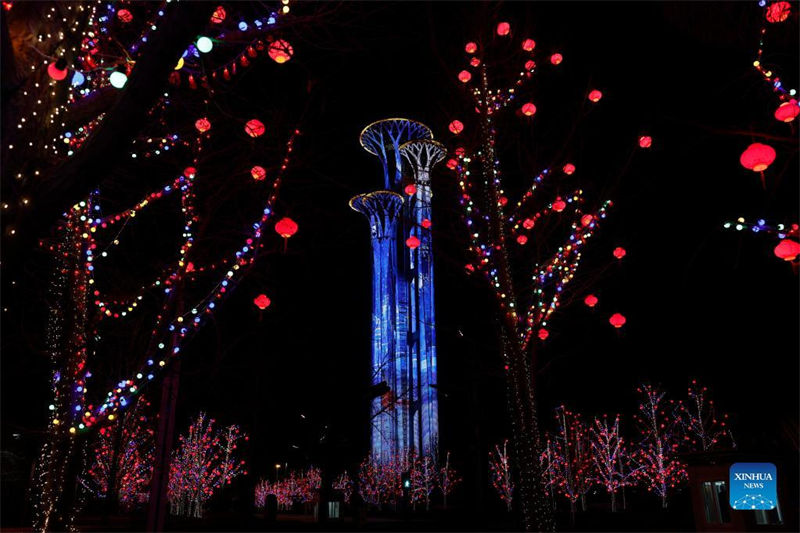 Galeria: show de luzes da Torre Olímpica de Beijing