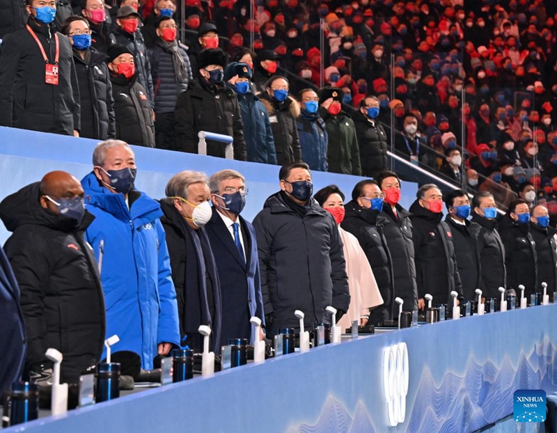 Xi Jinping declara abertura da 24ª edição dos Jogos Olímpicos de Inverno em Beijing