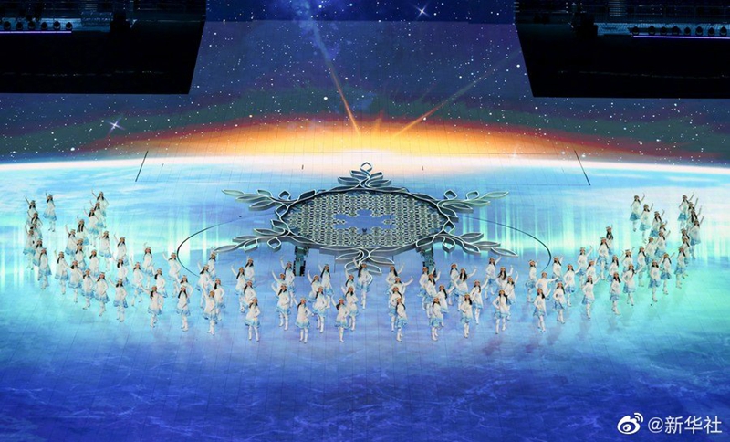 Os melhores momentos da abertura dos Jogos Olímpicos de Inverno de Beijing