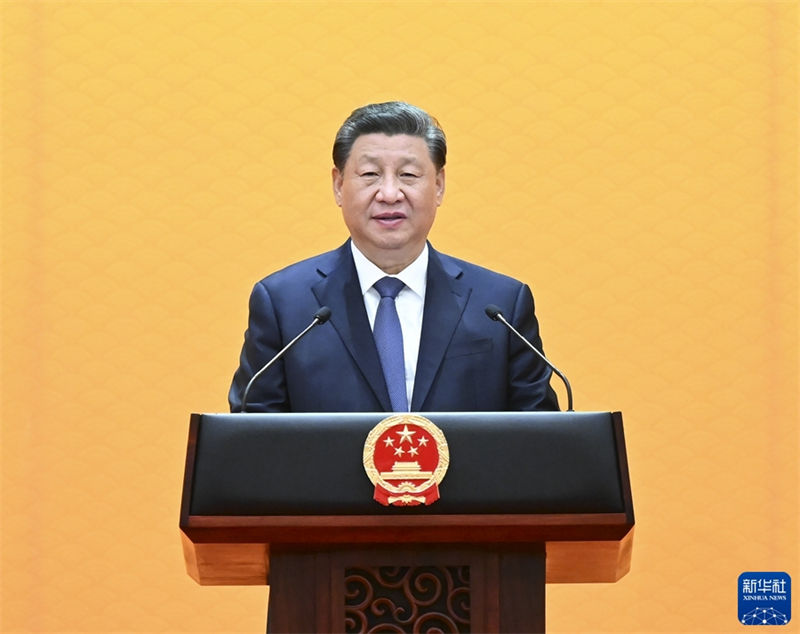 Xi Jinping e sua esposa oferecem banquete para convidados presentes na cerimônia de abertura das Olimpíadas de Inverno