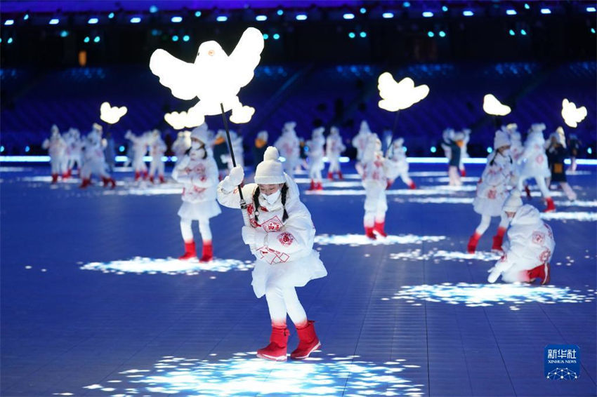Beijing 2022: nenhum “floco de neve” foi deixado para trás na cerimônia de abertura