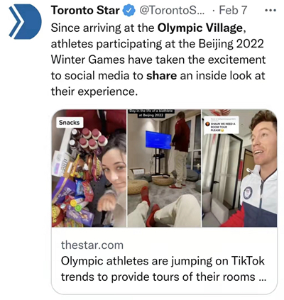 Atletas fazem passeios online pelas Vilas Olímpicas para internautas