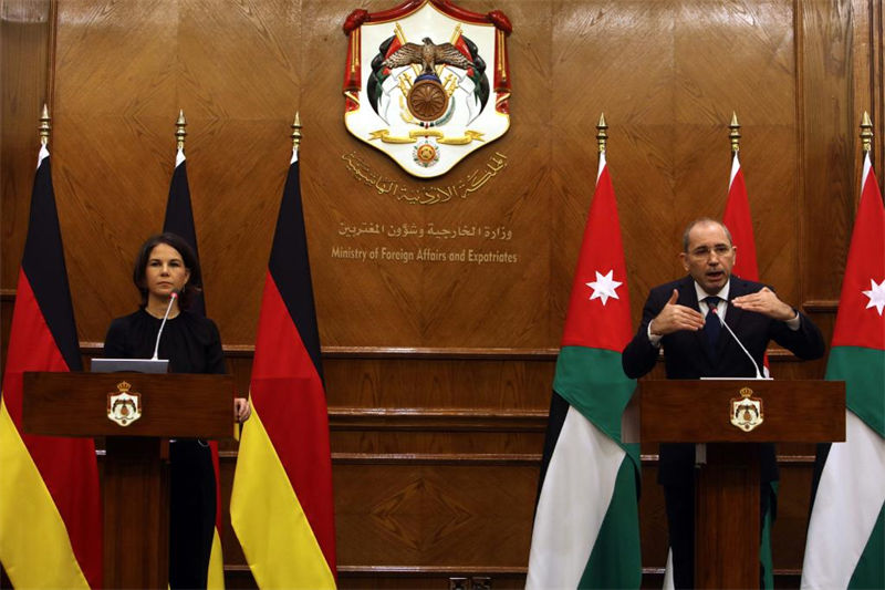 Jordânia e Alemanha enfatizam solução de dois Estados como única opção política para paz no Oriente Médio