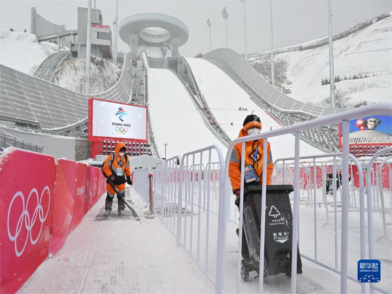  Beijing 2022: “Ruyi de Neve” limpa neve para viabilizar treinamento dos atletas