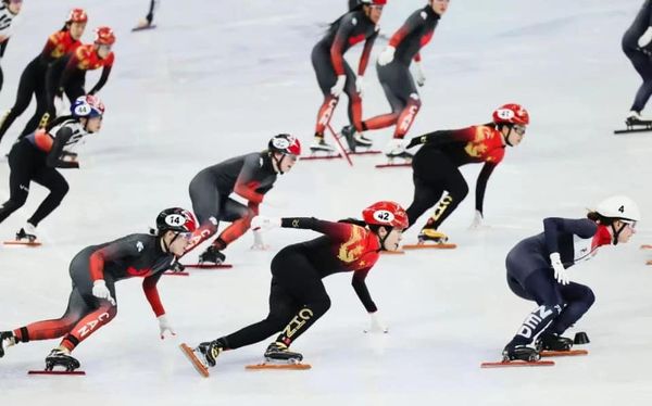 Beijing 2022: China ganha bronze no revezamento 3.000m feminino de patinação de velocidade em pista curta