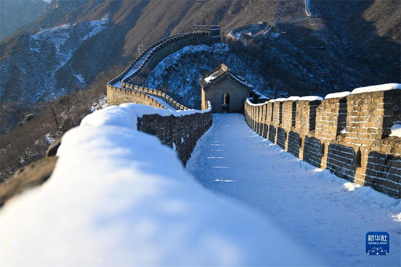 Galeria: Mutianyu da Grande Muralha depois da queda de neve