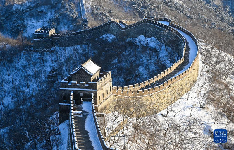 Galeria: Mutianyu da Grande Muralha depois da queda de neve