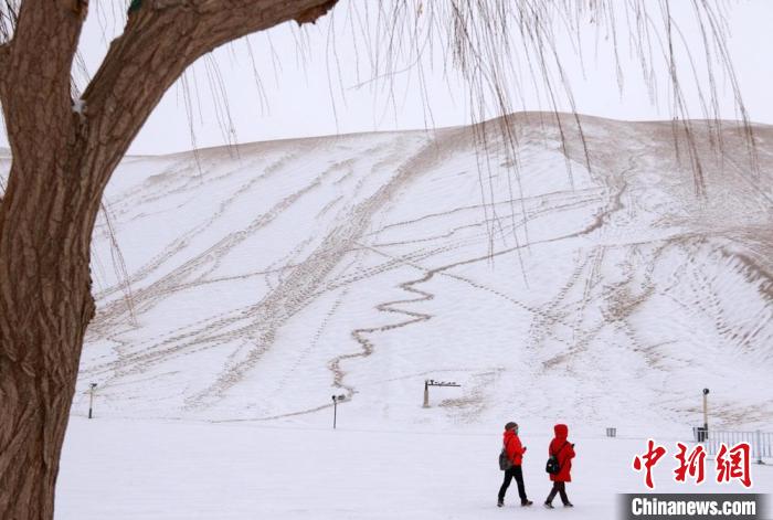 Galeria: Dunhuang recebe queda de neve