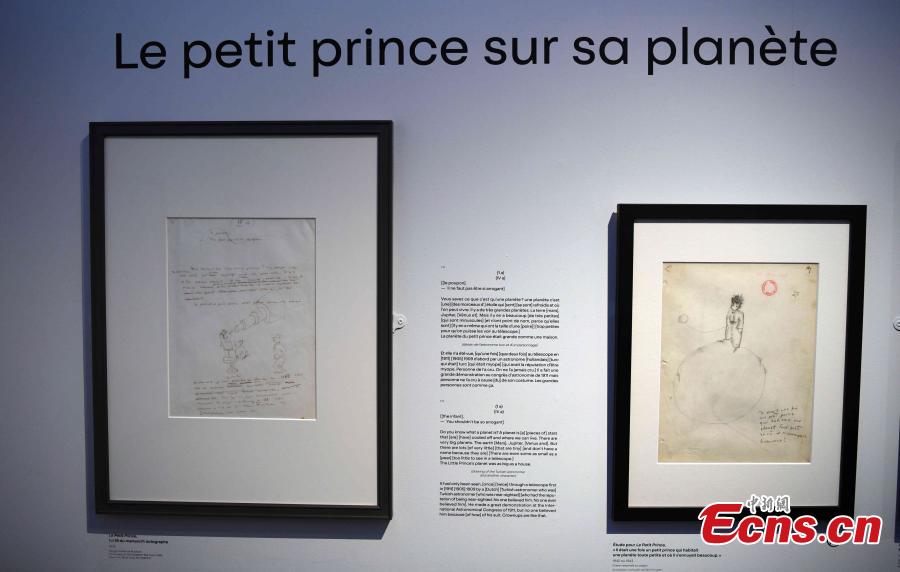 Manuscrito de 'O Pequeno Príncipe' é exibido em Paris pela primeira vez