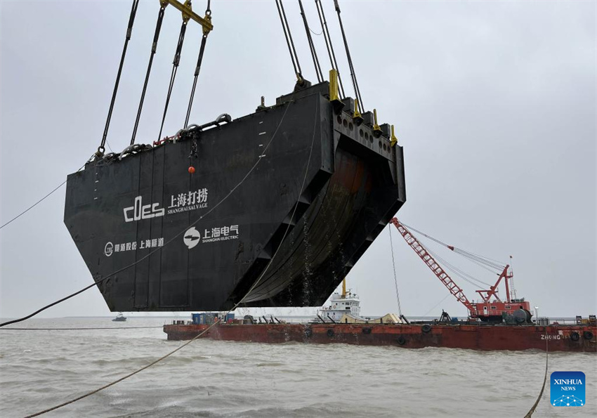 Shanghai: recuperação de naufrágio de 160 anos começa